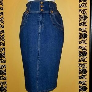 "Denim Deron" Women's Skirt